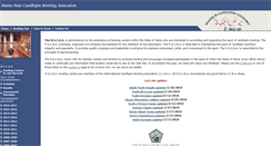 Desktop Screenshot of mainecandlepinbowling.com